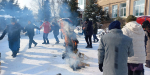 В Озерном доме-интернате отпраздновали Широкую Масленицу
