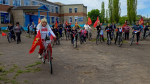 Жители Большой Екатериновки в преддверии Дня Победы провели велопробег